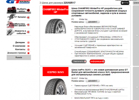 GTRadial 22565R17.png (167.18 КБ) 21869 просмотров GT Radial 225/65 R17 ЗИМА